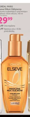 Odżywka do włosów L'Oréal Paris Elseve Eliksir Odżywczy promocja w Hebe