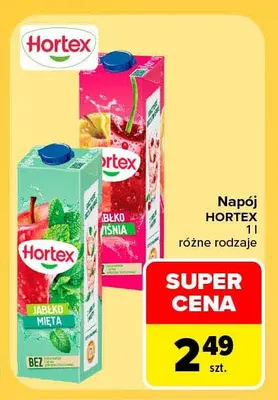 Napój Hortex promocja w Carrefour