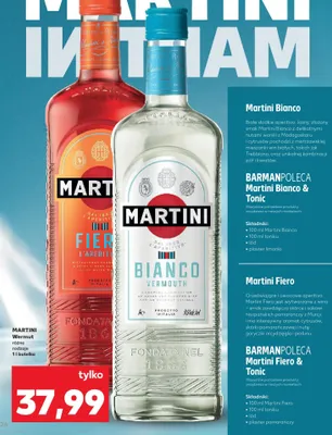 Wermut Fiero różne rodzaje promocja w Kaufland