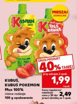 Mus 100% Kubuś promocja w Kaufland