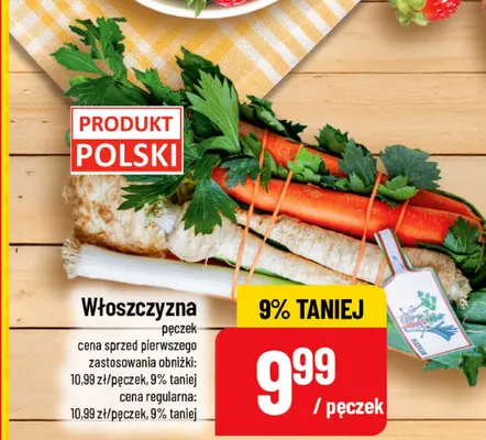 Włoszczyzna promocja w POLOmarket
