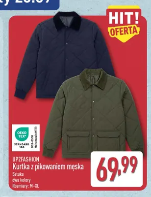 Kurtka z pikowaniem męska UP2FASHION promocja w Aldi