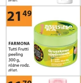 Peeling Farmona Tutti Frutti promocja w Drogerie Laboo