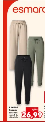 Spodnie dresowe Esmara promocja w Kaufland