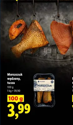 Morszczuk wędzony tusza Seamor promocja w Lidl