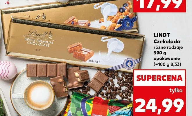 Czekolada 300 g różne rodzaje promocja w Kaufland