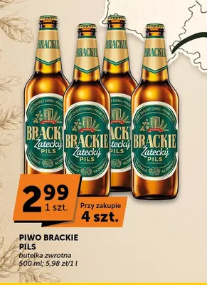 Piwo Brackie Pils promocja w ABC