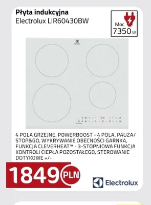 Płyta indukcyjna Electrolux LIR60430BW promocja w kakto.pl