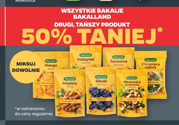 Chrupiąca sałatka Bakalland promocja w Netto
