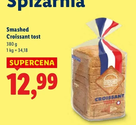 Croissant tost promocja w Lidl