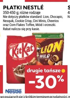 Płatki Nestlé promocja w Stokrotka