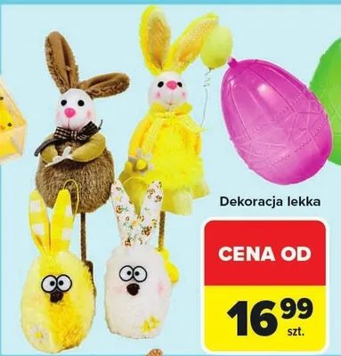 Dekoracja lekka promocja w Carrefour