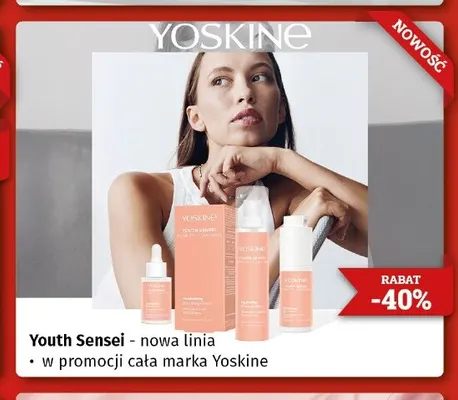 Kosmetyki Youth Sensei Yoskine promocja w Drogeria Kosmyk