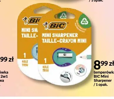 Temperówka BIC Mini Sharpener promocja w Empik