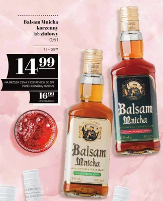 Balsam Mnicha korzenny promocja w POLOmarket