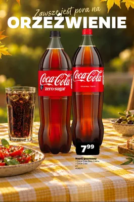Napój gazowany Coca-Cola Zero Cukru promocja w Netto