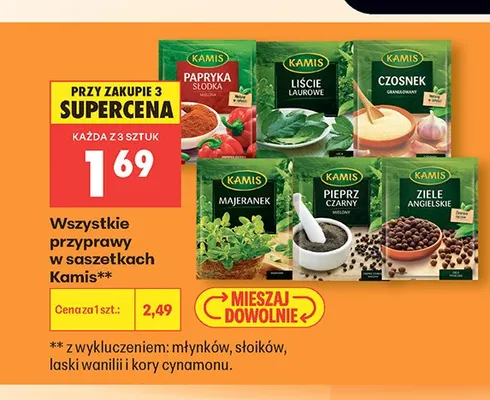 Przyprawa Liście laurowe Kamis promocja w Biedronka