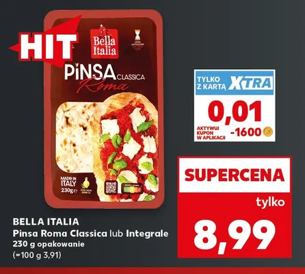 Pinsa Roma Classica Bella Italia promocja w Kaufland