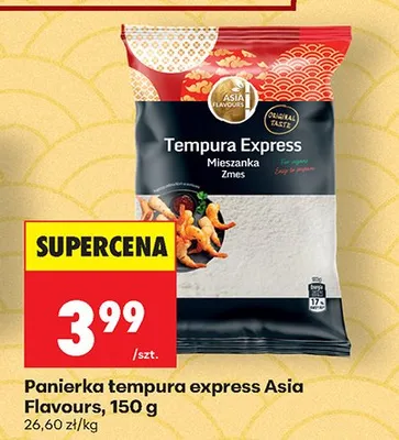 Panierka tempura express Asia Flavours promocja w Biedronka