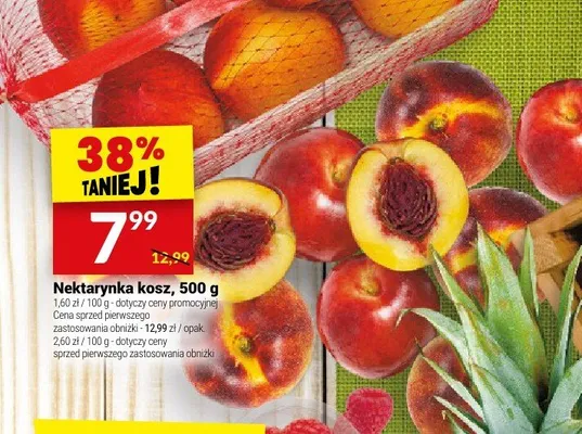 Nektarynka kosz promocja w Twój Market