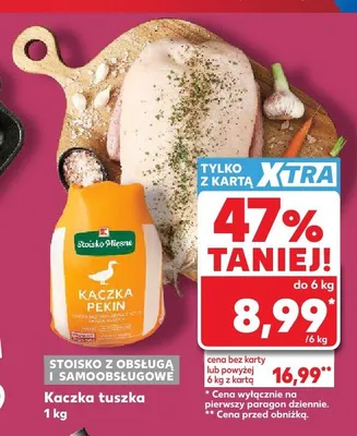 Kaczka tuszka Stoisko Mięsne promocja w Kaufland