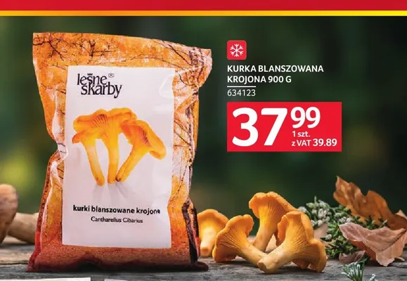 Kurka blanszowana krojona Leśne Skarby promocja w Selgros