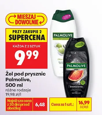 Żel pod prysznic 500 ml, różne rodzaje promocja w Biedronka