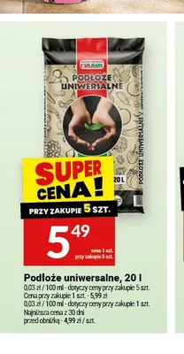 Podłoże uniwersalne Fructus promocja w Twój Market