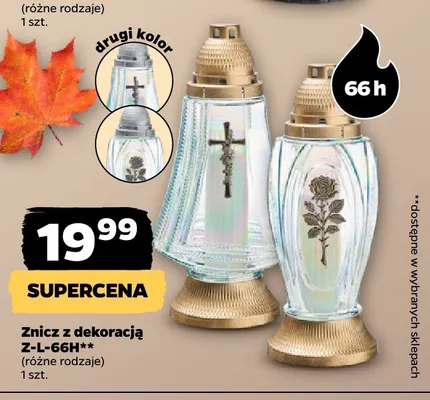 Znicz z dekoracją Z-L-66H promocja w Netto