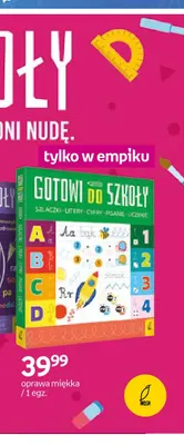 Książka Gotowi do szkoły Szlaczki Litery Cyfry Pisanie Liczenie Wilga promocja w Empik