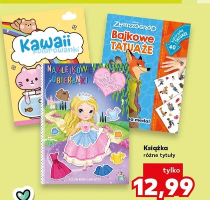 Książka Zwierzogród Bajkowe Tatuaże Disney promocja w Kaufland