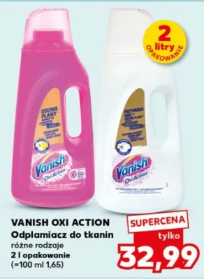 Odplamiacz do tkanin Oxi Action różne rodzaje promocja w Kaufland