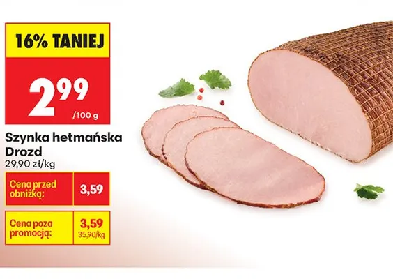 Szynka hetmańska promocja w Biedronka