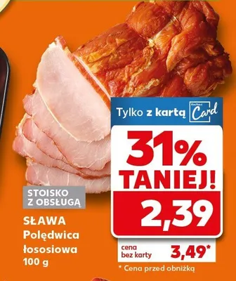 Sława polędwica łososiowa 100g promocja w Kaufland