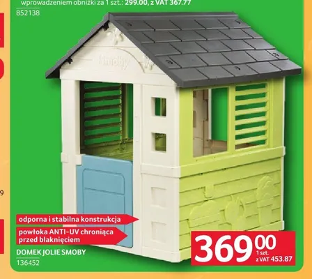 Domek Jolie Smoby promocja w Selgros