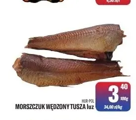 Morszczuk wędzony tusza luz Hur-Pol promocja w Tomi Markt