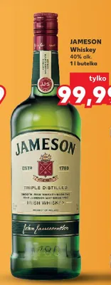 Whiskey 40% alk. promocja w Kaufland