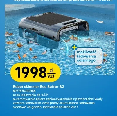 Robot skimmer Aiper Eco Sufrer S2 promocja w Castorama