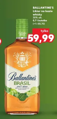 Likier na bazie whisky Ballantine's Brasil promocja w Kaufland