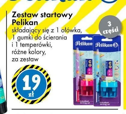 Zestaw startowy Pelikan promocja w Tedi