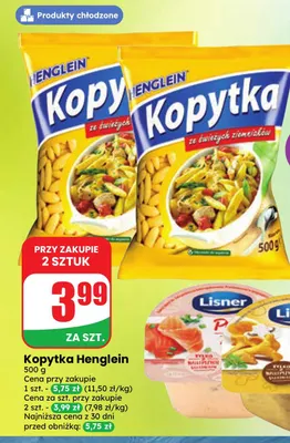 Kopytka Henglein promocja w Dino