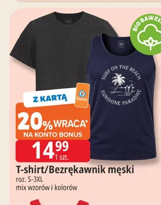 Odzież męska promocja w Leclerc