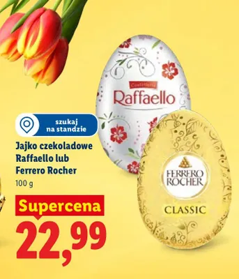 Jajko czekoladowe  promocja w Lidl
