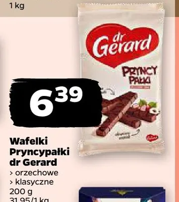 Wafelki Pryncypałki klasyczne dr Gerard promocja w Netto