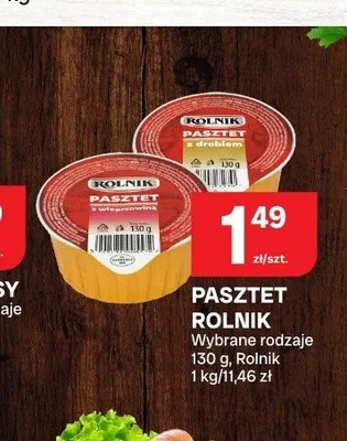 Pasztet z drobiem Rolnik promocja w Chorten