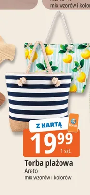 Torba plażowa Areto promocja w Leclerc