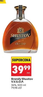 Brandy Shustov V.V.S.O.P. promocja w Biedronka
