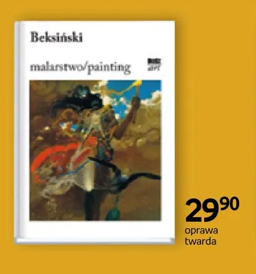 Książka Beksiński malarstwo/painting Bosz promocja w Empik