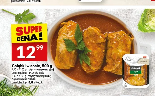 Gołąbki w sosie Białecki Kuchnia promocja w Twój Market