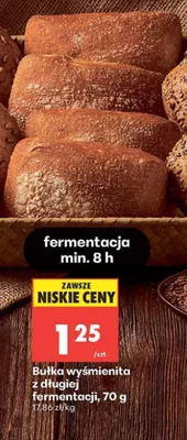 Bułka wyśmienita z długiej fermentacji promocja w Biedronka